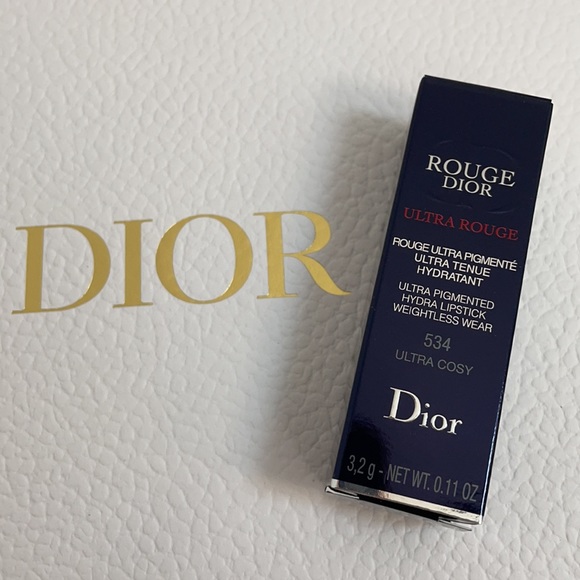 ❤️🎉HP🎉DIOR💄ROUGE DIOR-ULTRA ROUGE-SATIN-534 ULTRA COSY-LIMITED EDITION - Picture 9 of 15